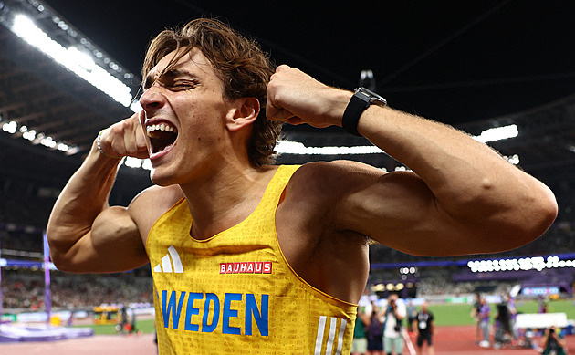 Duplantis ozdobil zlato světovým rekordem! Přeskočil milník 630 centimetrů