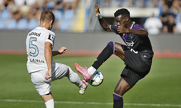 Liberec - Slavia 1:1, hosté srovnali před koncem, na Kušejův gól už ale nenavázali