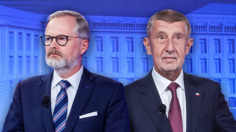 ON-LINE: Rozhodněte, zda svoboda, nebo východ, vyzývá Fiala. Babiš slíbil lepší život všem