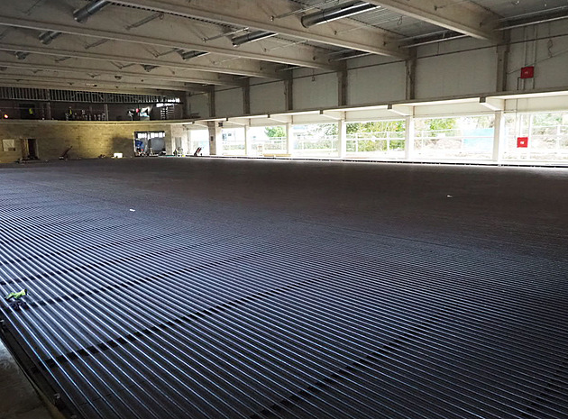Zimní stadion v Táboře bude připravený i pro parahokej, jako první na jihu Čech