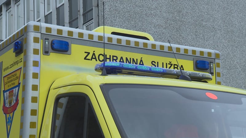 Řidič osobního auta zemřel po střetu s kamionem. Silnice u Telče je uzavřena