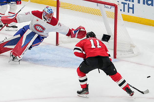 Zacha natáhl vítěznou sérii Bostonu, Palát slavil gól proti Dobešovi