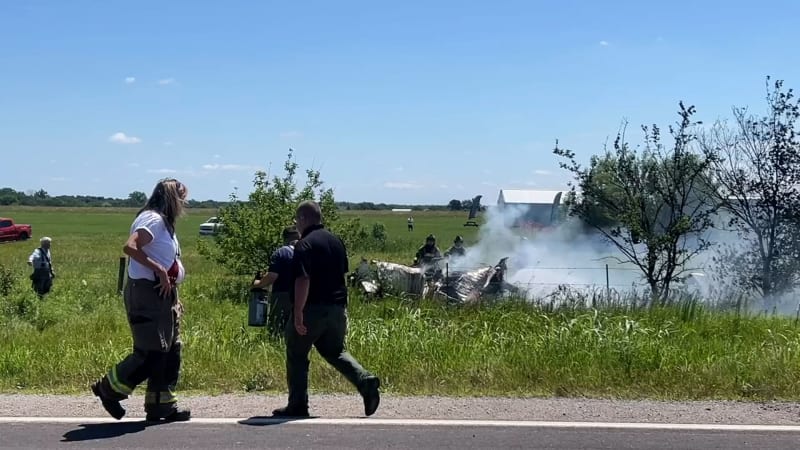 Neštěstí v Missouri: Na zem se zřítilo letadlo plné parašutistů, zemřeli všichni lidé na palubě