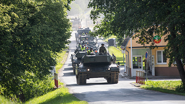 Leopardy mění Přáslavice. Armáda chystá zázemí pro těžké váhy za miliardy